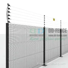 358 recinzione anti -climb con recinzione elettrica